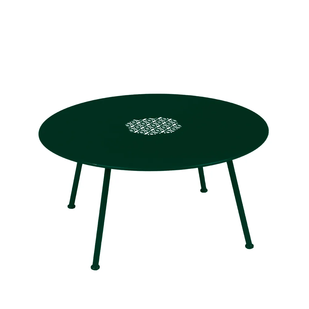 Lorette bord, lavt, Cedar green (grønn) Fermob