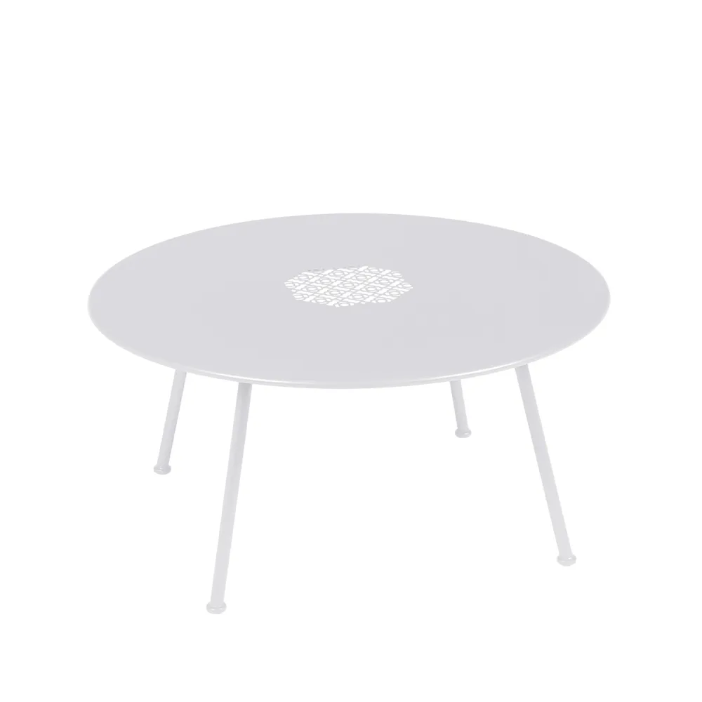 Lorette bord, lavt, Cotton white Fermob