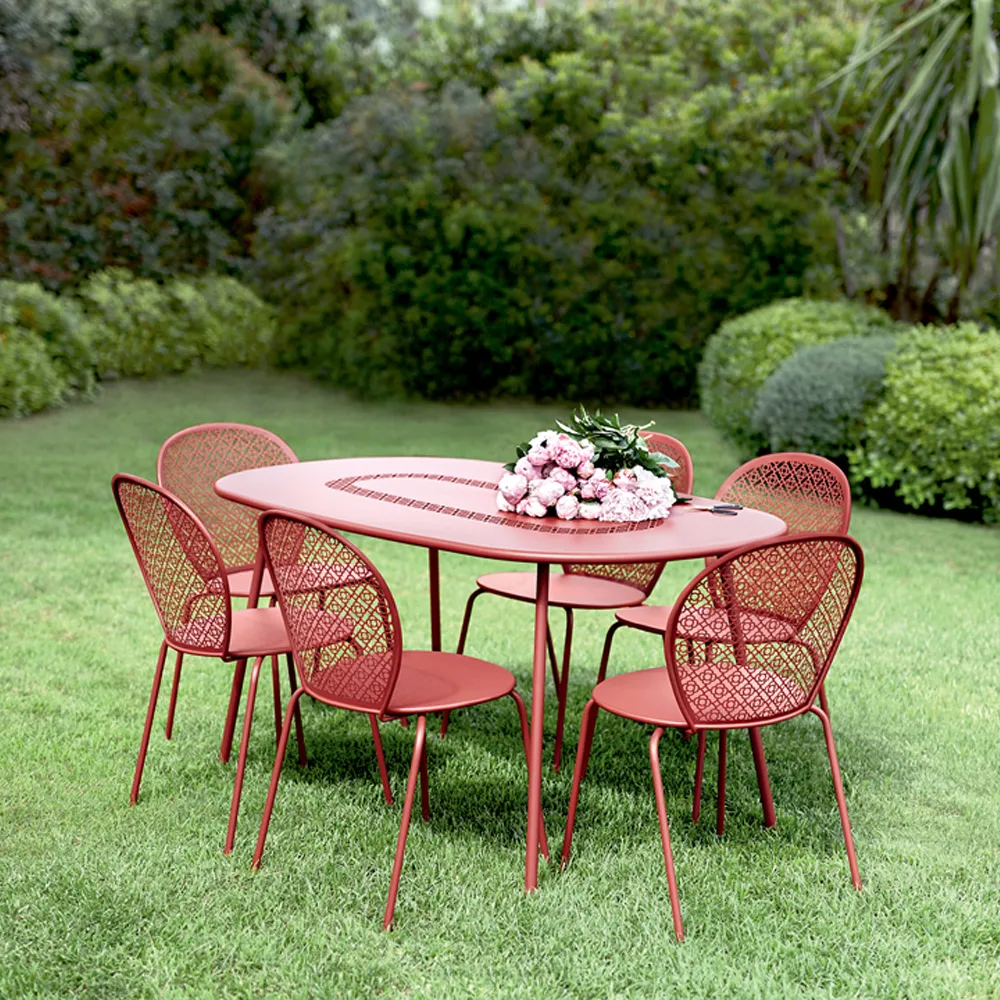 Lorette bord ovalt, Honey Fermob