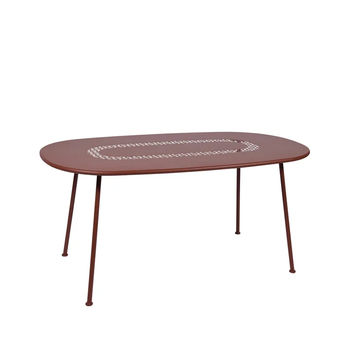 Lorette bord ovalt - Red ochre - Fermob