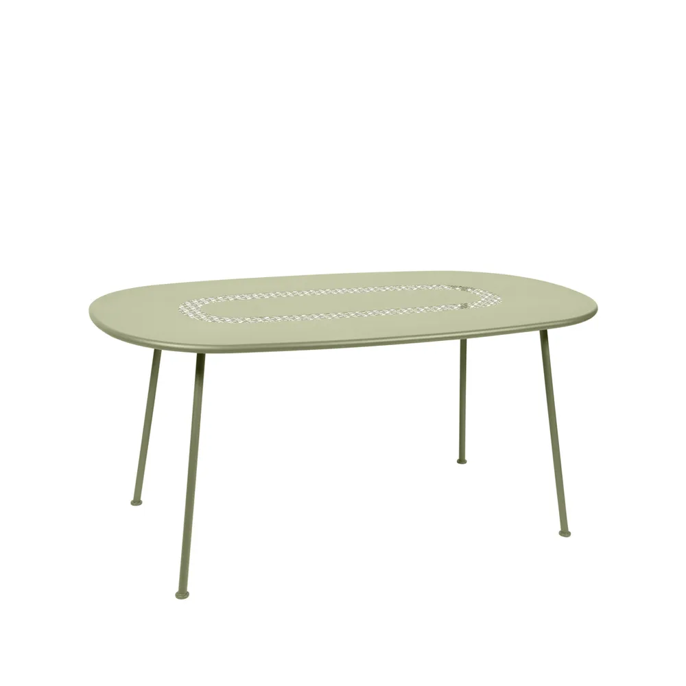 Lorette bord ovalt, Willow green (grønn) Fermob
