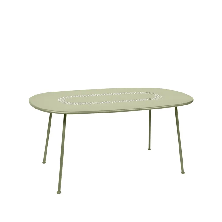 Lorette bord ovalt - Willow green (grønn) - Fermob
