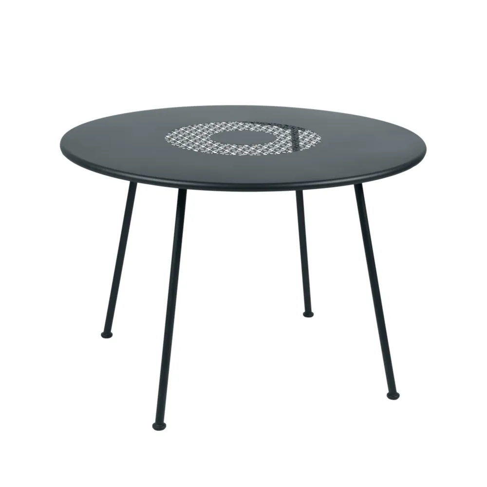 Lorette bord, Storm grey, ø110 cm Fermob
