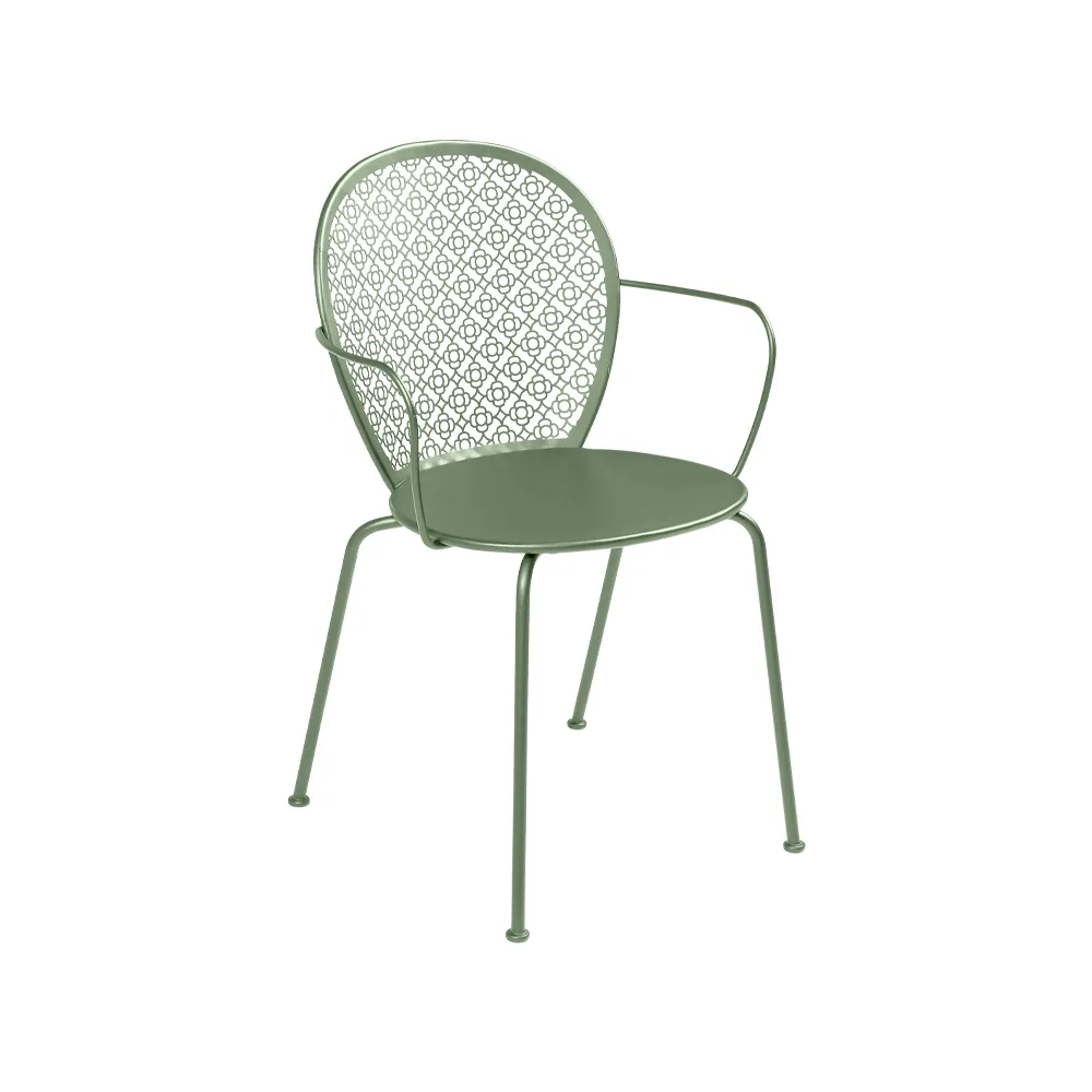 Lorette stol med armlener, Cactus Fermob