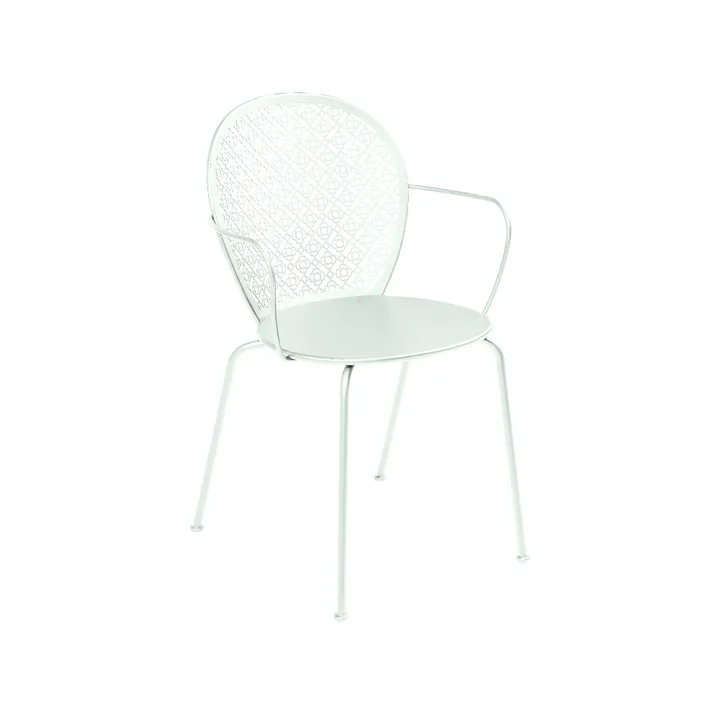 Lorette stol med armlener - Ice mint - Fermob