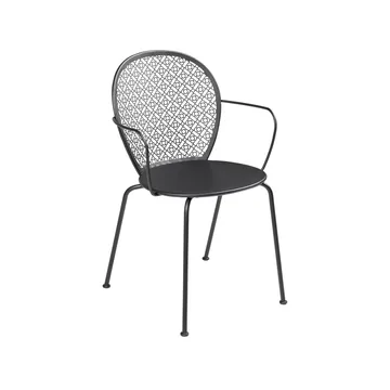 Lorette stol med armlener - Liquorice - Fermob