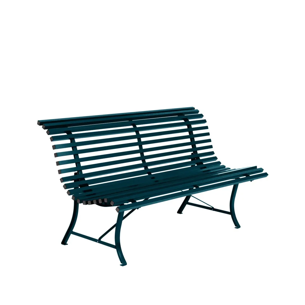 Louisiane benk 150 cm, Acapulco blue (blå) Fermob