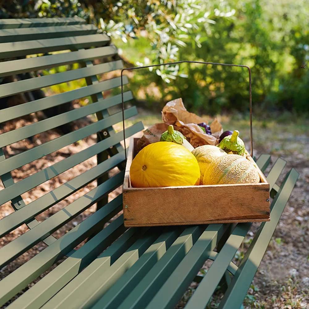 Louisiane benk 150 cm, Black cherry Fermob