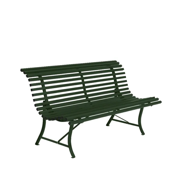 Louisiane benk 150 cm - Cedar green (grønn) - Fermob