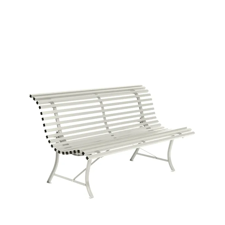 Louisiane benk 150 cm - Clay grey - Fermob