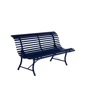 Louisiane benk 150 cm - Deep blue - Fermob