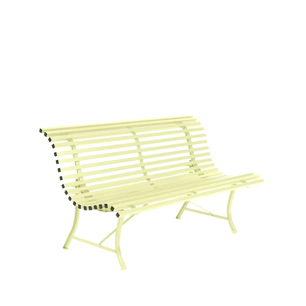Louisiane benk 150 cm, Frosted lemon (gul) Fermob