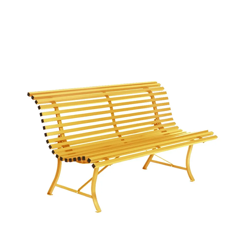 Louisiane benk 150 cm, Honey (gul) Fermob