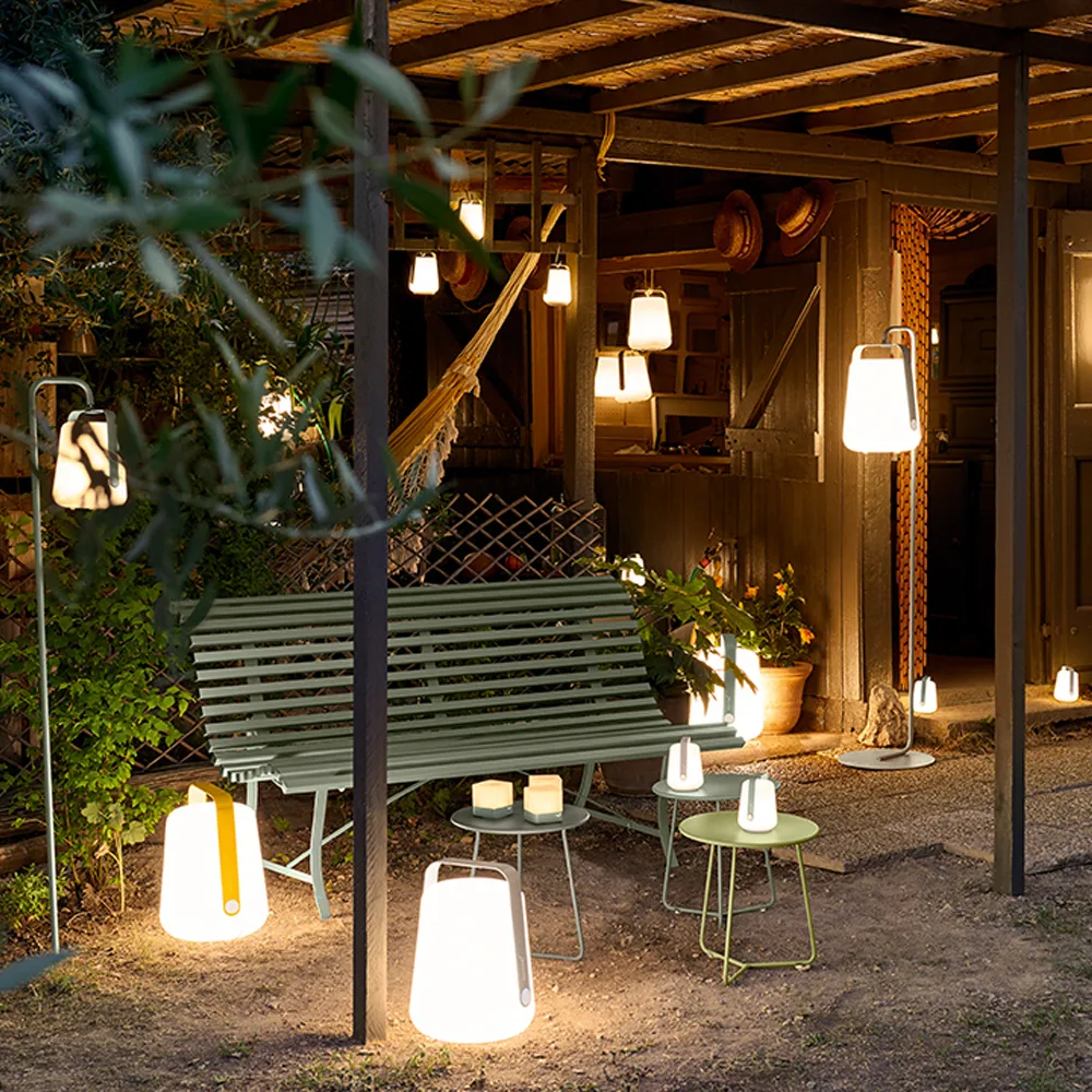 Louisiane benk 150 cm, Red ochre Fermob