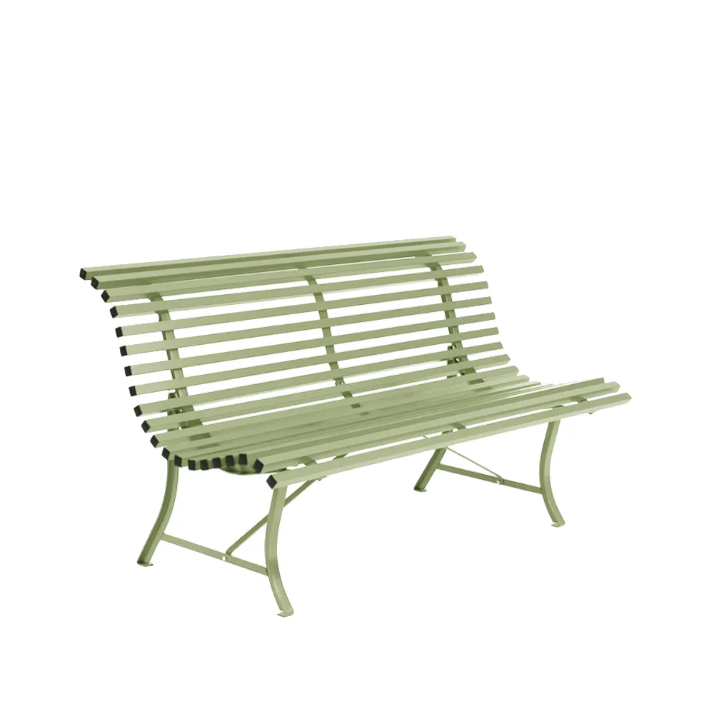 Louisiane benk 150 cm, Willow green (grønn) Fermob