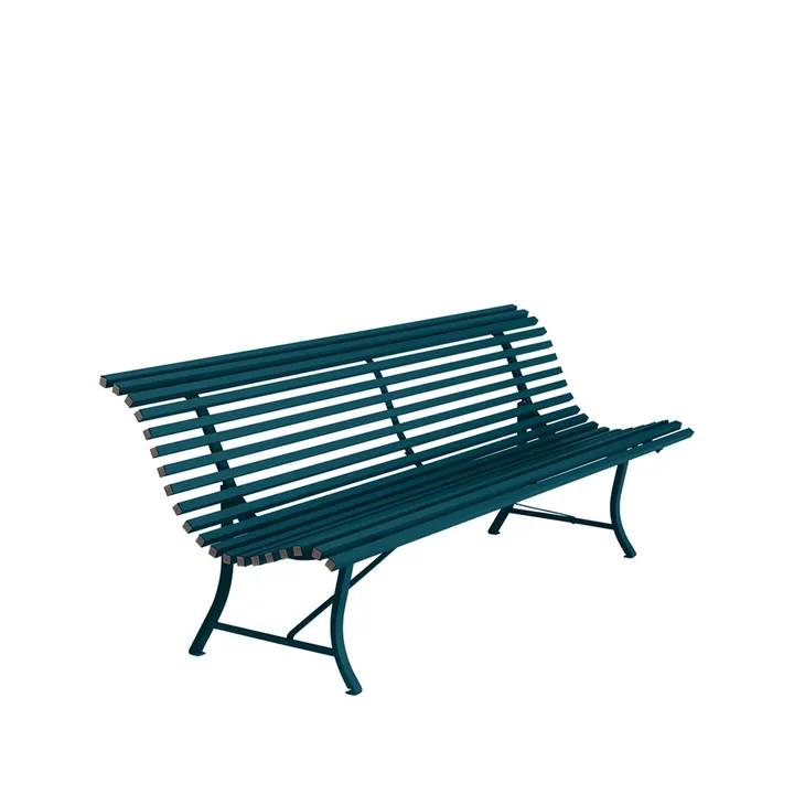 Louisiane benk 200 cm - Acapulco blue (blå) - Fermob