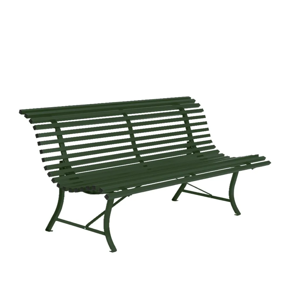 Louisiane benk 200 cm, Cedar green (grønn) Fermob