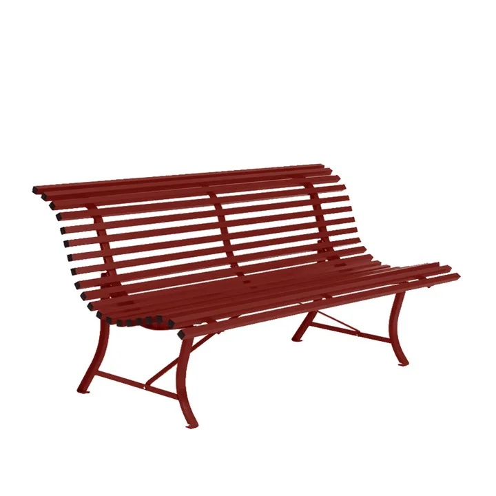 Louisiane benk 200 cm - Chili (rød) - Fermob