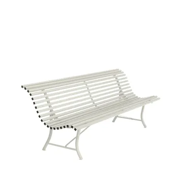 Louisiane benk 200 cm - Clay grey (grå) - Fermob