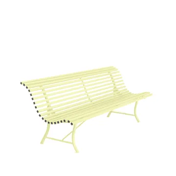 Louisiane benk 200 cm - Frosted lemon (gul) - Fermob