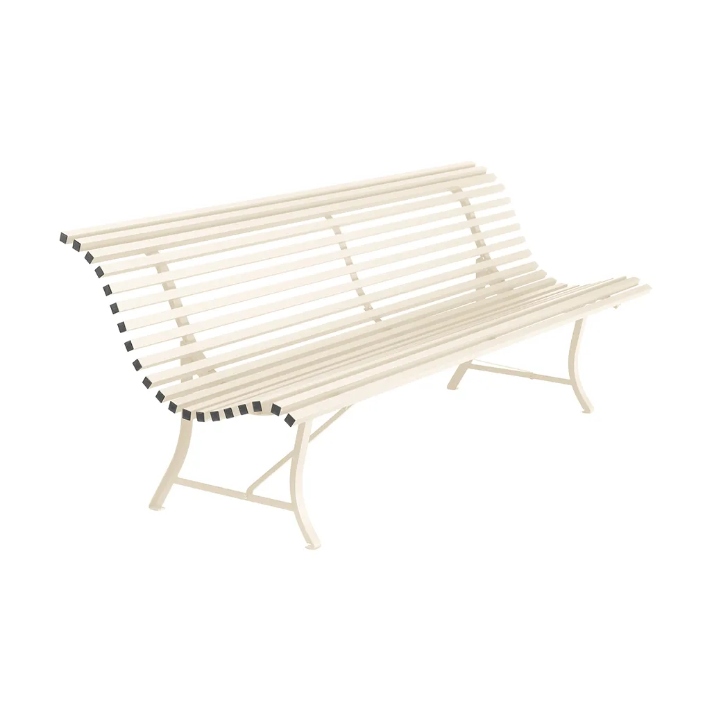 Louisiane benk 200 cm, Latte beige (beige) Fermob