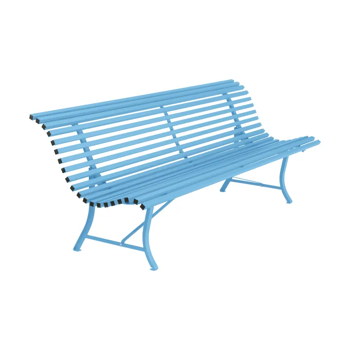 Louisiane benk 200 cm - Maya blue (blå) - Fermob