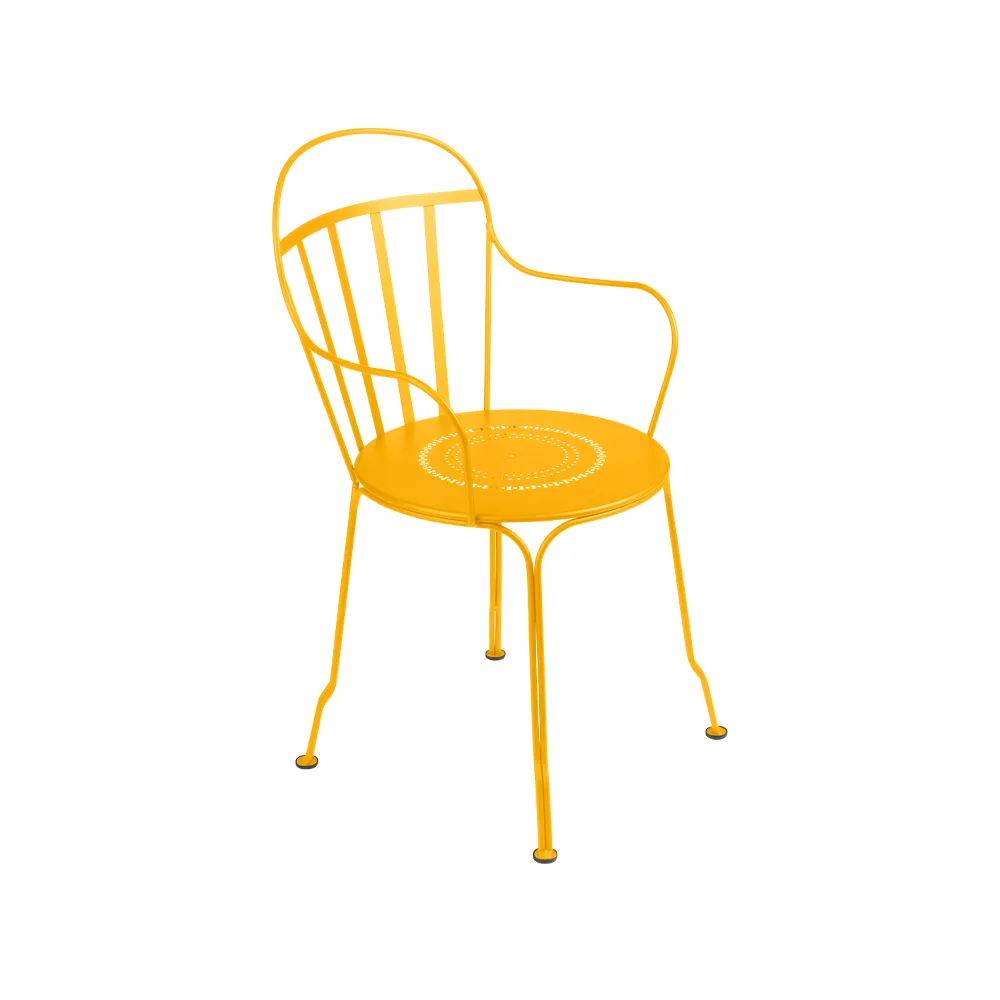 Louvre stol med armlener, Honey Fermob