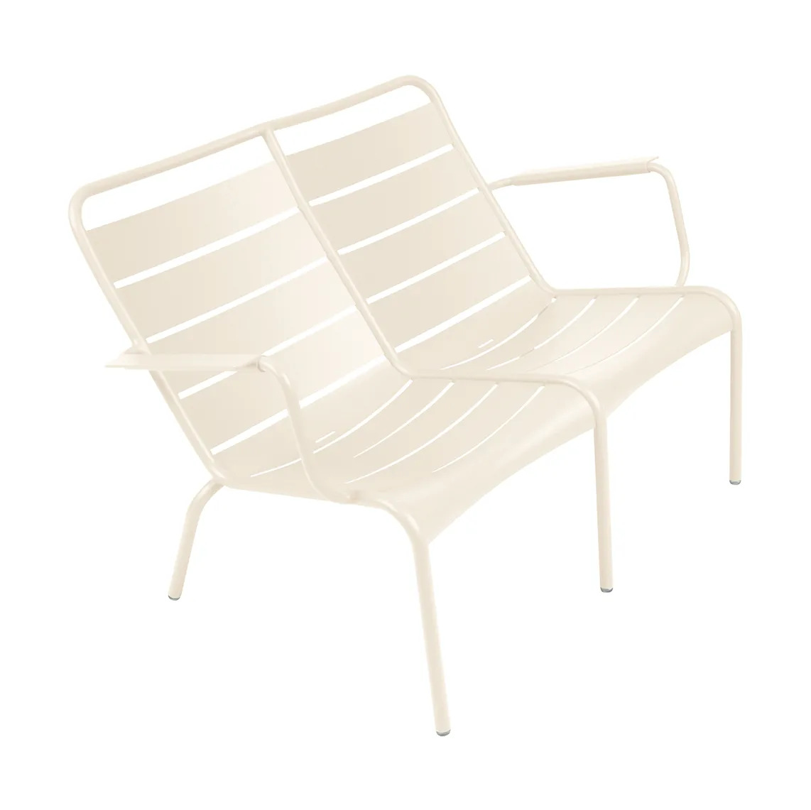 Luxembourg armstol duo, lav, Latte beige (beige) Fermob