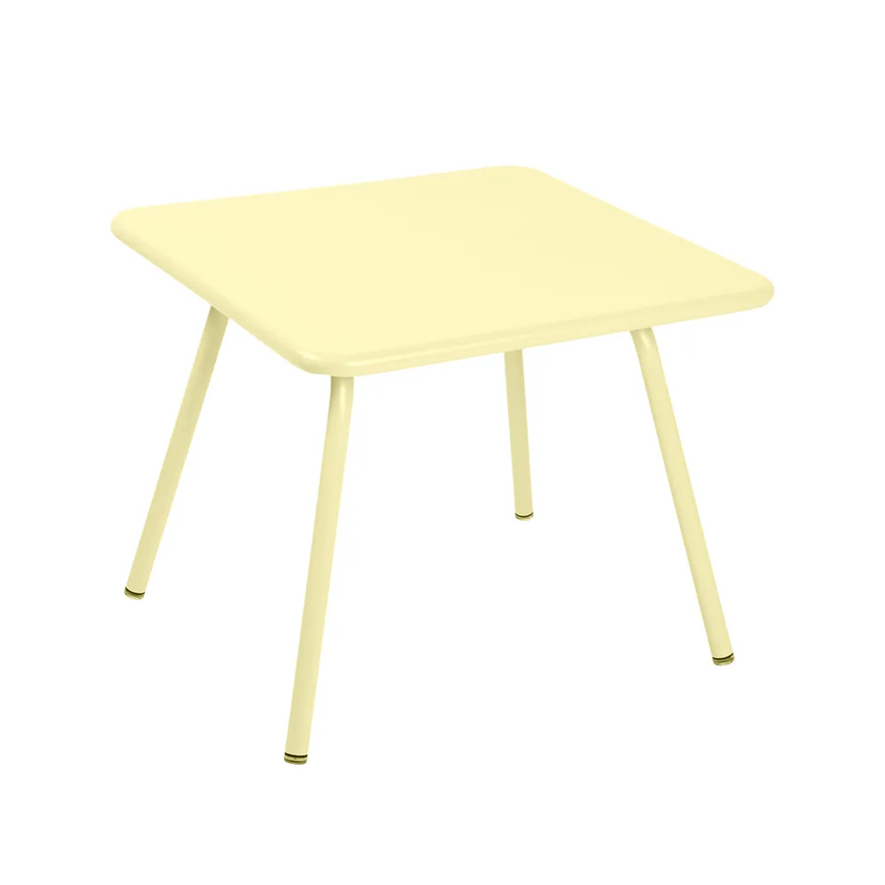 Luxembourg barnebord 57x57 cm, Frosted lemon Fermob