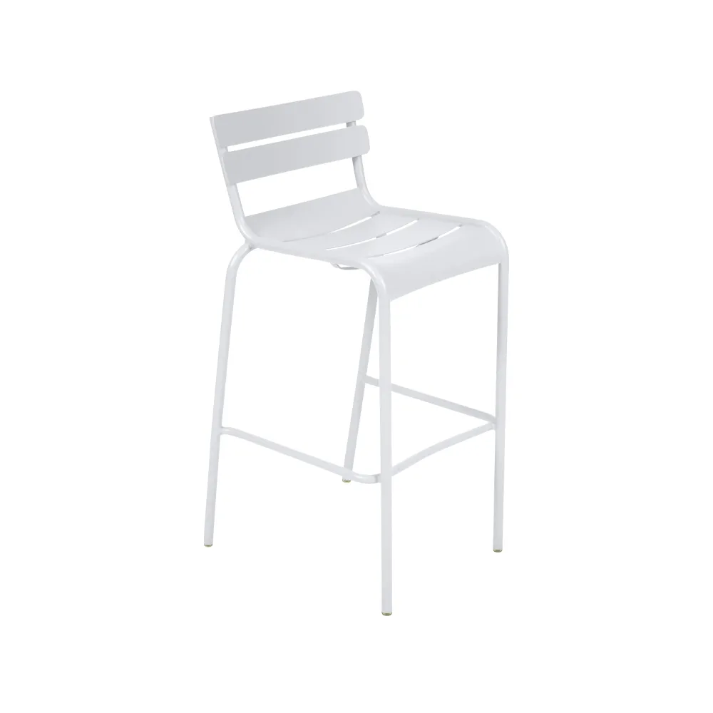 Luxembourg barstol, Cotton white (hvit) Fermob