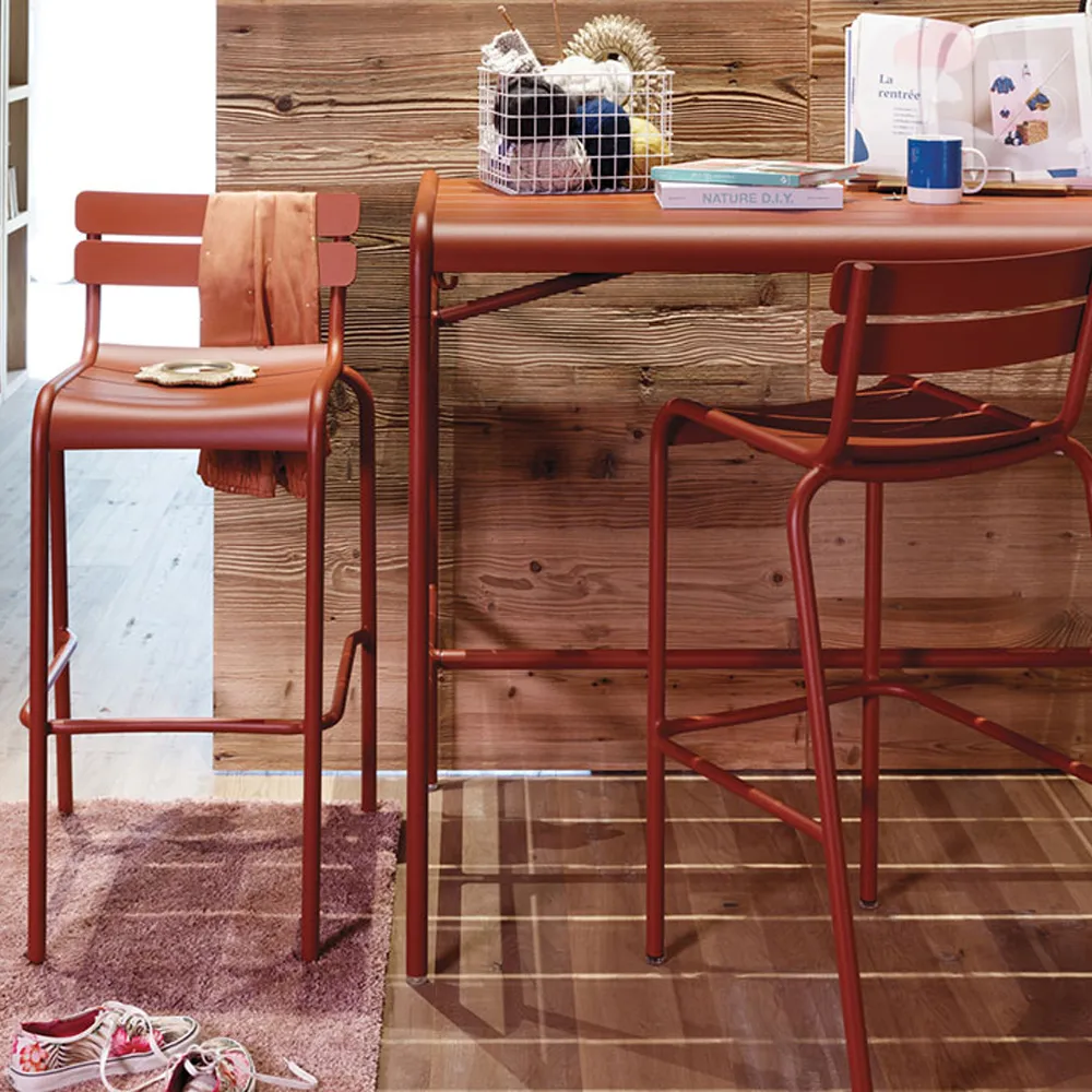 Luxembourg barstol, Red ochre Fermob