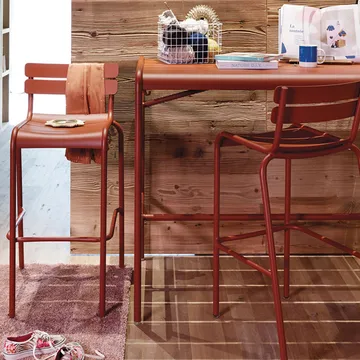 Luxembourg barstol - Red ochre - Fermob