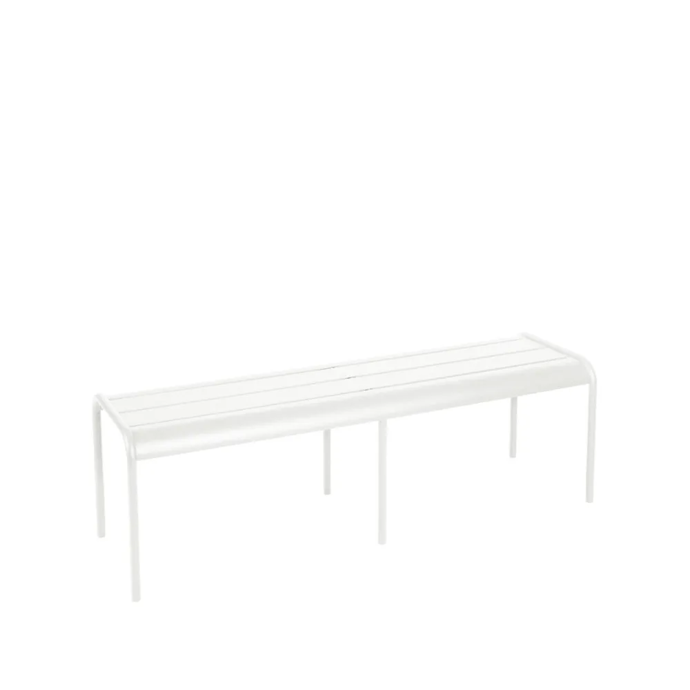 Luxembourg benk, Cotton white (hvit) Fermob
