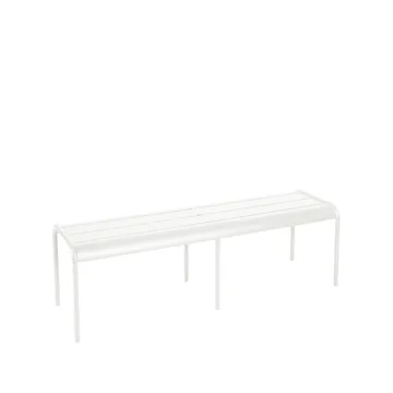 Luxembourg benk - Cotton white (hvit) - Fermob