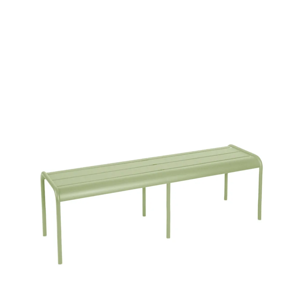 Luxembourg benk, Willow green (grønn) Fermob