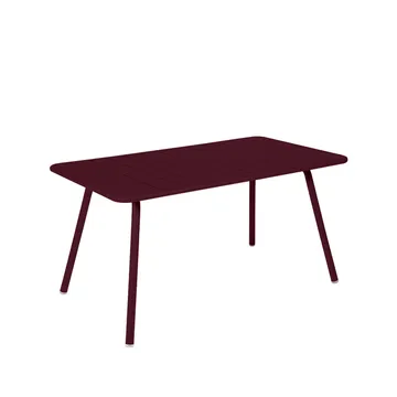 Luxembourg bord 143x80 cm - Black cherry - Fermob