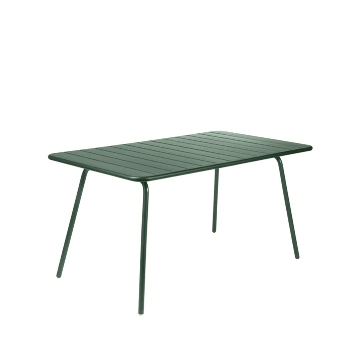 Luxembourg bord 143x80 cm - Cedar green (grønn) - Fermob