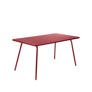 Luxembourg bord 143x80 cm - Chili (rød) - Fermob