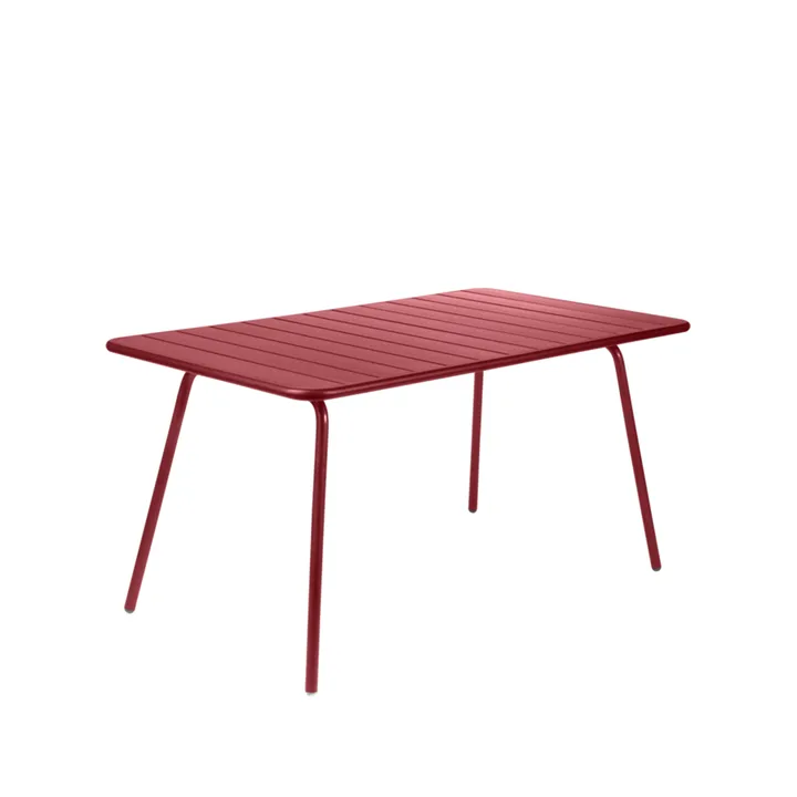 Luxembourg bord 143x80 cm - Chili (rød) - Fermob