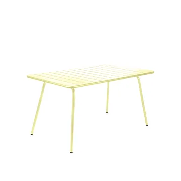 Luxembourg bord 143x80 cm - Frosted lemon (gul) - Fermob