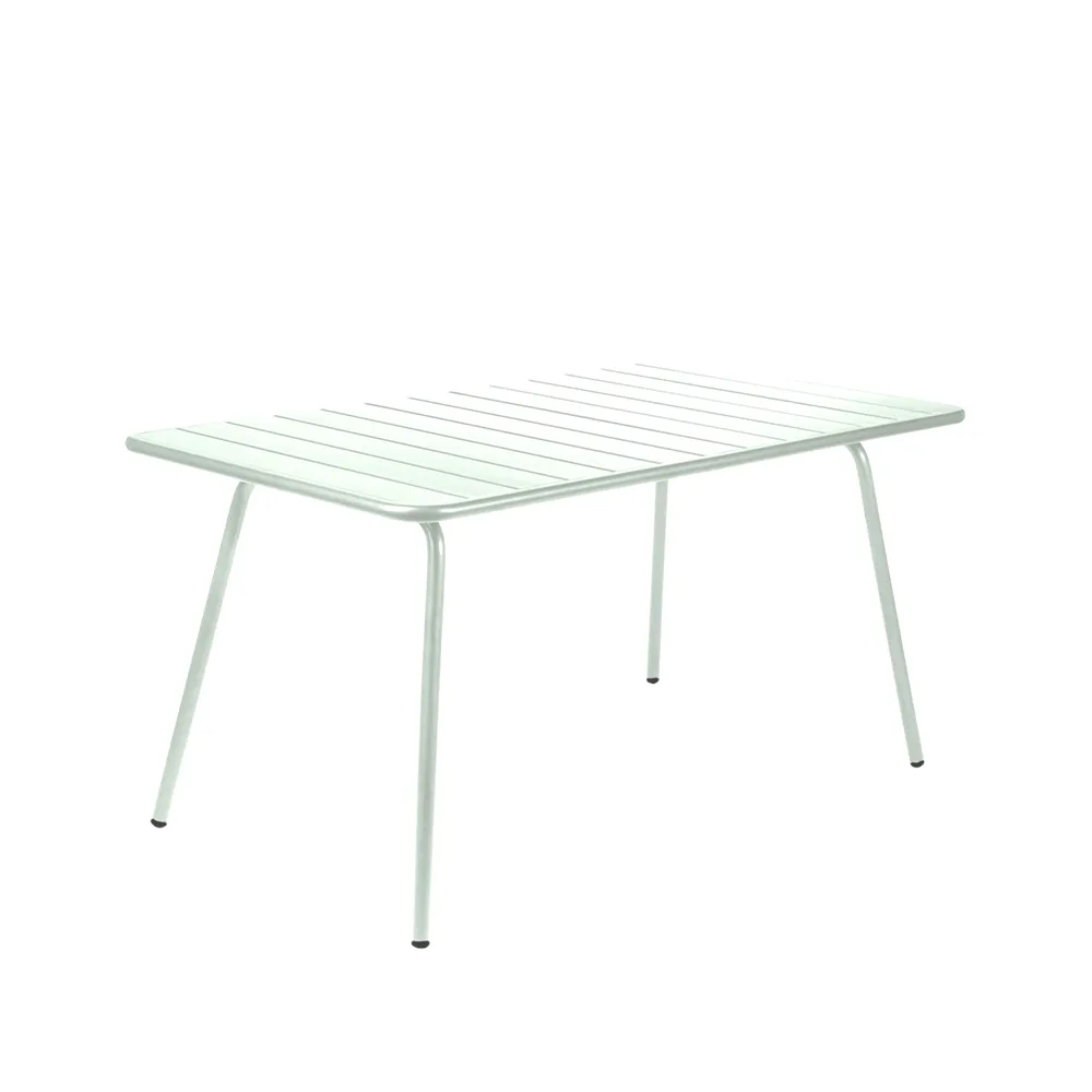 Luxembourg bord 143x80 cm, Ice mint (grønn) Fermob