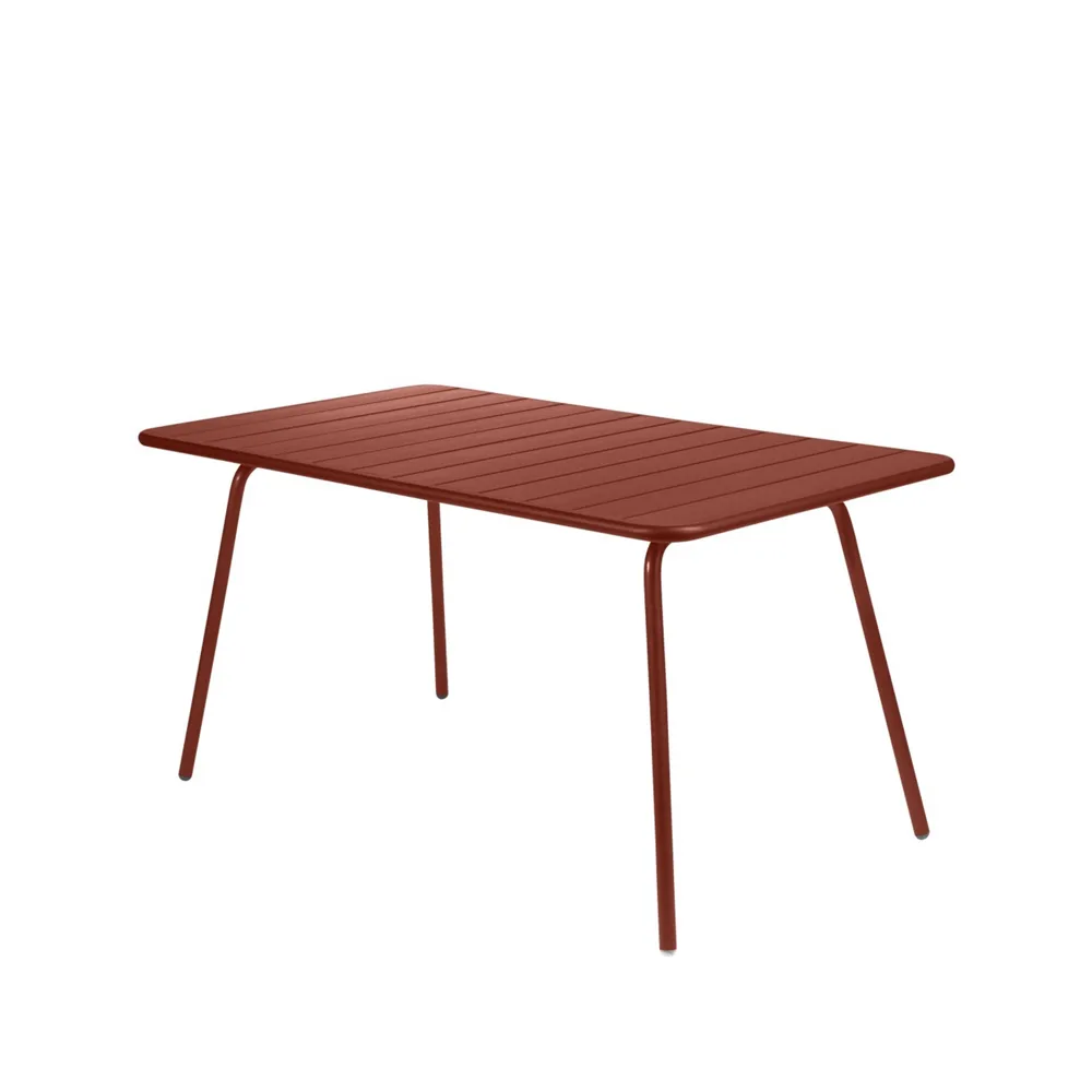 Luxembourg bord 143x80 cm, Red ochre (rød) Fermob