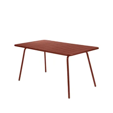 Luxembourg bord 143x80 cm - Red ochre (rød) - Fermob