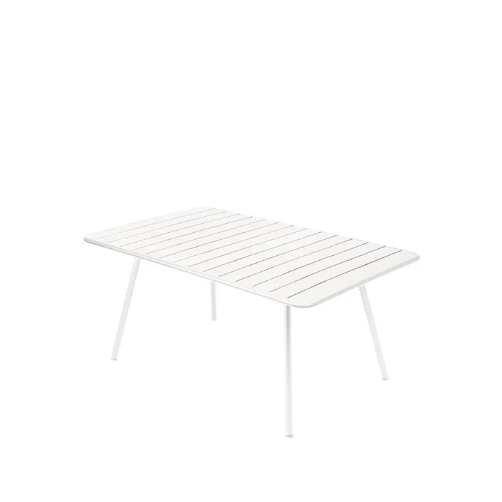 Luxembourg bord 165x100 cm - Cotton white (hvit) - Fermob