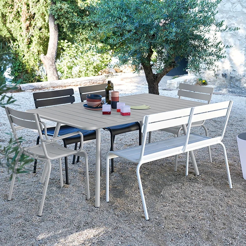 Luxembourg bord 165x100 cm, Frosted lemon (gul) Fermob