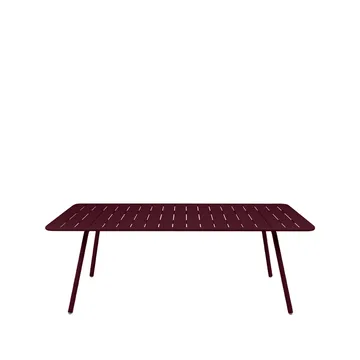 Luxembourg bord 207x100 cm - Black cherry (vinrød) - Fermob