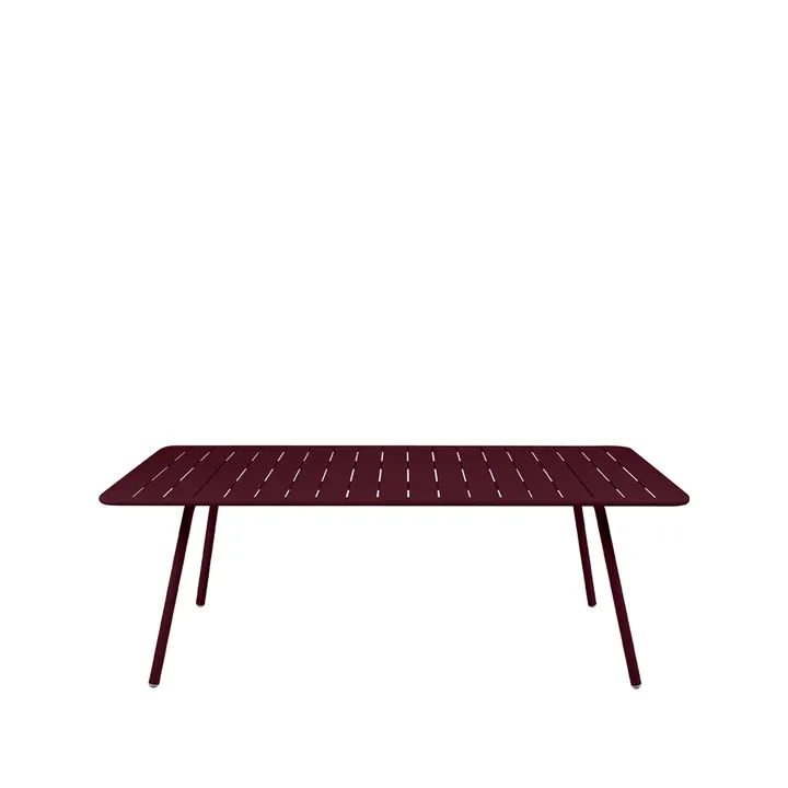 Luxembourg bord 207x100 cm - Black cherry - Fermob