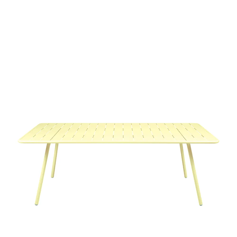 Luxembourg bord 207x100 cm, Frosted lemon (gul) Fermob