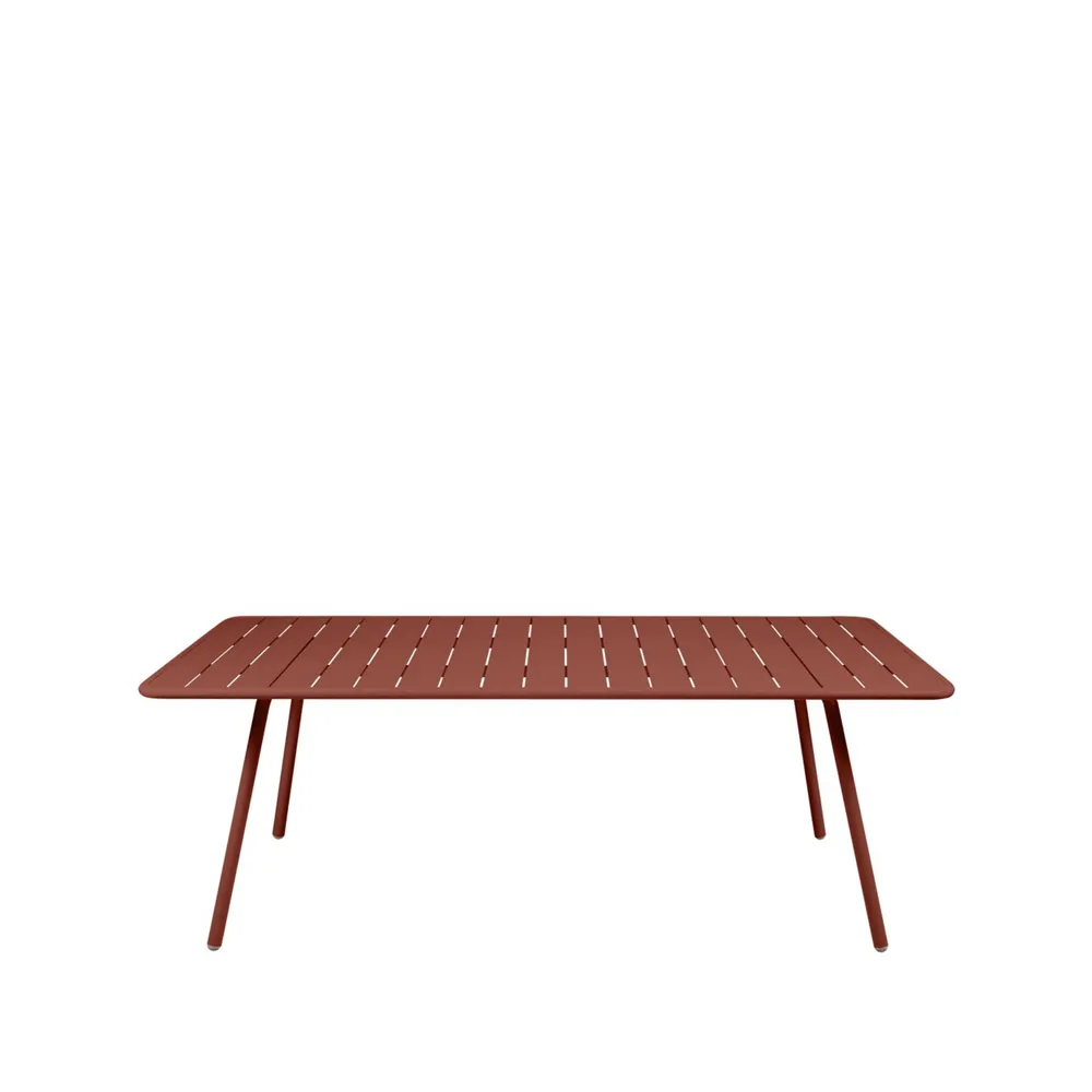 Luxembourg bord 207x100 cm, Red ochre Fermob