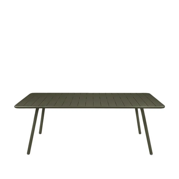 Luxembourg bord 207x100 cm - Rosemary (grønn) - Fermob